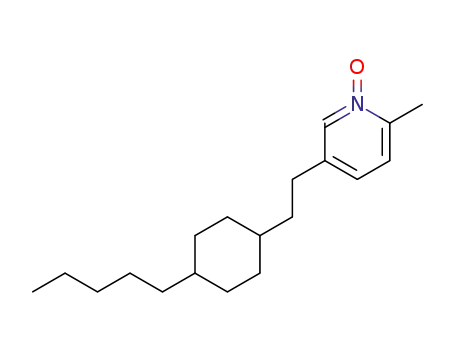 2-Methyl-5-[2-(4-pentyl-cyclohexyl)-ethyl]-pyridine 1-oxide