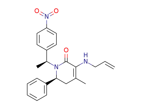 (S)-3-Allylamino-4-methyl-1-[(S)-1-(4-nitro-phenyl)-ethyl]-6-phenyl-5,6-dihydro-1H-pyridin-2-one