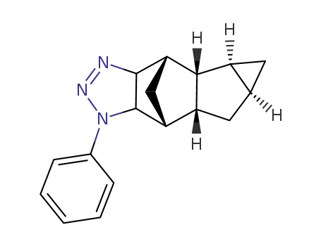 10-Phenyl-10,11,12-triazapentacyclo<6.5.1.0<sup>2,7</sup>0<sup>3,5</sup>0<sup>9,13</sup>>tetradec-11-ene