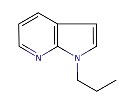 Molecular Structure of 942262-52-4 (1-propyl-1H-pyrrolo[2,3-b]pyridine)