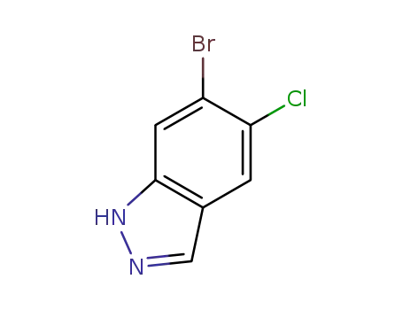 1H-인다졸, 6-broMo-5-클로로-