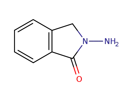 Molecular Structure of 23990-34-3 (1H-Isoindol-1-one, 2-amino-2,3-dihydro-)