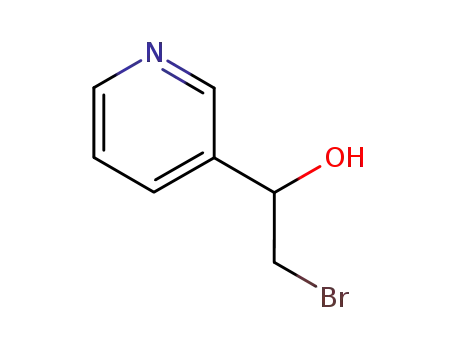 Molecular Structure of 118838-57-6 (3-Pyridinemethanol,-alpha--(bromomethyl)-(9CI))