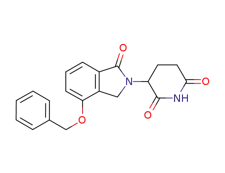 3-(4-(benzyloxy)-1-oxoisoindolin-2-yl)piperidine-2,6-dione
