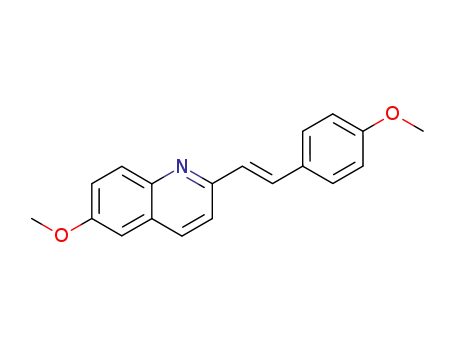 (E)-6-methoxy-2-(4-methoxystyryl)quinoline