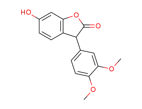 6-hydroxy-3-(3',4'-dimethoxyphenyl)-benzofuranone