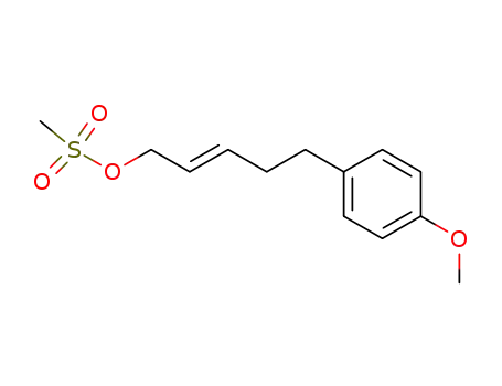 Methanesulfonic acid (E)-5-(4-methoxy-phenyl)-pent-2-enyl ester