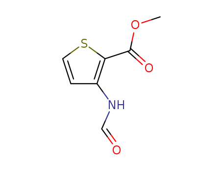 methyl 3-(formylamino)thiophene-2-carboxylate(16285-69-1)