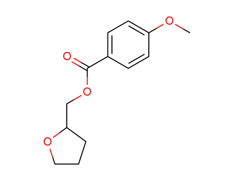 Molecular Structure of 131311-40-5 (4-methoxy-benzoic acid tetrahydrofurfuryl ester)