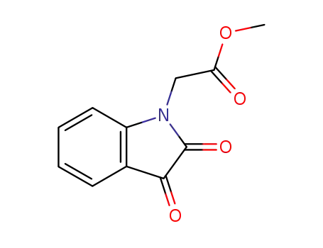 (2,3-DIOXO-2,3-DIHYDRO-INDOL-1-YL)-ACETIC ACID METHYL ESTER