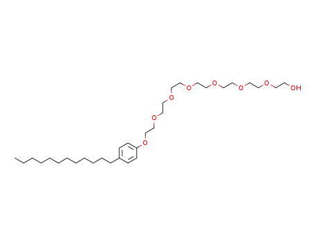Molecular Structure of 67669-59-4 (20-(4-dodecylphenoxy)-3,6,9,12,15,18-hexaoxaicosan-1-ol)