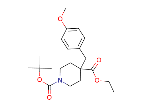 1-Boc-4-ethylcarboxy-4-(4-methoxybenzyl)piperidine