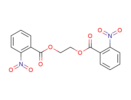 Molecular Structure of 54900-07-1 (1,2-bis-(2-nitro-benzoyloxy)-ethane)