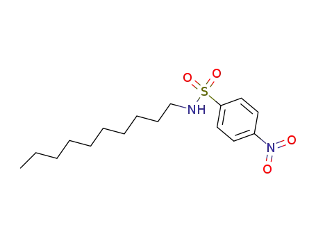 4-Nitro-benzolsulfonsaeure-decylamid