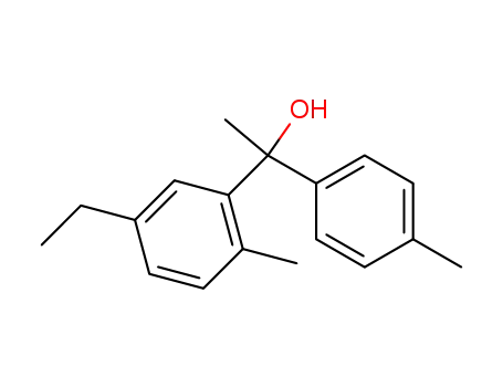 1-(5-ethyl-2-methyl-phenyl)-1-<i>p</i>-tolyl-ethanol