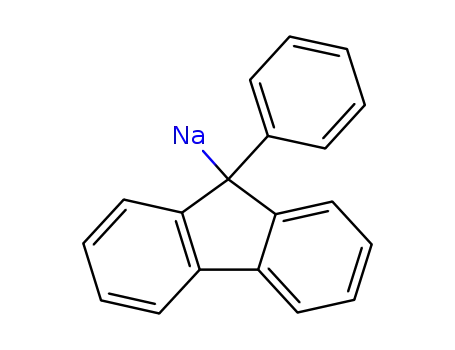 Molecular Structure of 27839-57-2 (9-phenyl-fluoren-9-yl sodium)