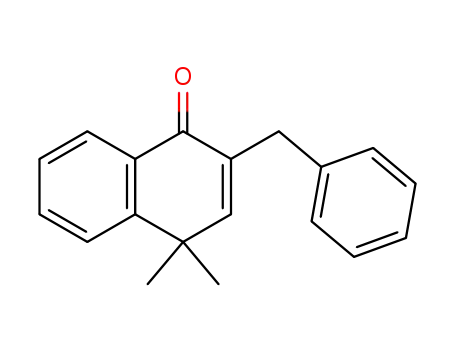 2-benzyl-4,4-dimethylnaphthalen-1(4H)-one