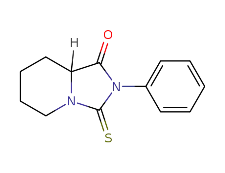 2-phenyl-3-thioxohexahydroimidazo[1,5-a]pyridin-1(5H)-one