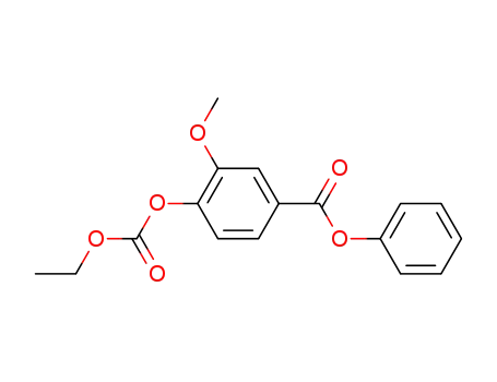phenyl 4-[(ethoxycarbonyl)oxy]-3-methoxybenzoate