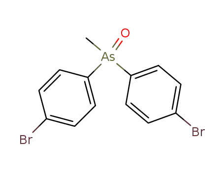 bis-(4-bromo-phenyl)-methyl-arsine oxide