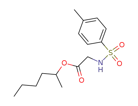 <i>N</i>-(toluene-4-sulfonyl)-glycine-(1-methyl-pentyl ester)