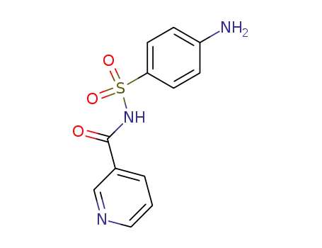 Molecular Structure of 6005-34-1 (nicotinoyl-sulfanilyl-amine)