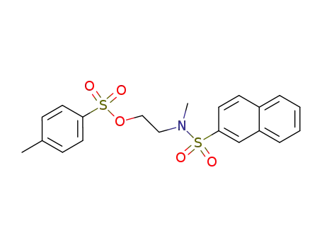 1-[methyl-(naphthalene-2-sulfonyl)-amino]-2-(toluene-4-sulfonyloxy)-ethane