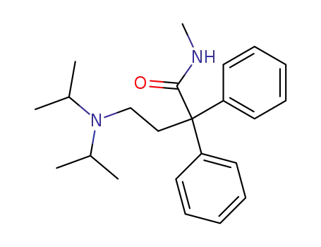 4-diisopropylamino-2,2-diphenyl-butyric acid methylamide
