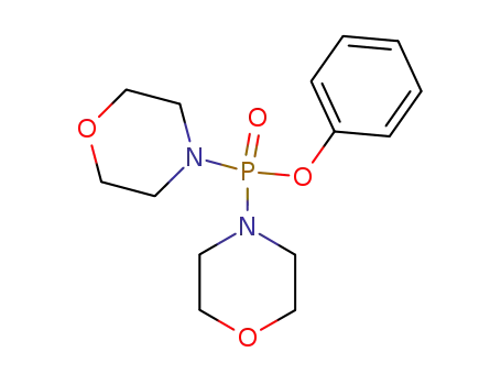 Molecular Structure of 4881-17-8 (4-(morpholin-4-yl-phenoxy-phosphoryl)morpholine)