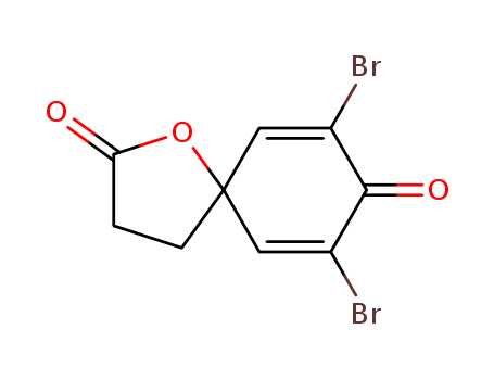 7,9-dibromo-1-oxaspiro[4.5]deca-6,9-diene-2,8-dione cas  90792-64-6