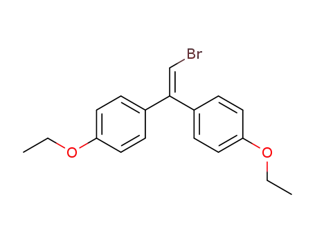 1,1-bis-(4-ethoxy-phenyl)-2-bromo-ethene