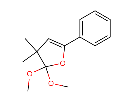 2,2-dimethoxy-3,3-dimethyl-5-phenyl-2,3-dihydro-furan