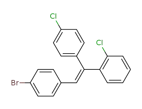 2-(4-bromo-phenyl)-1-(2-chloro-phenyl)-1-(4-chloro-phenyl)-ethene