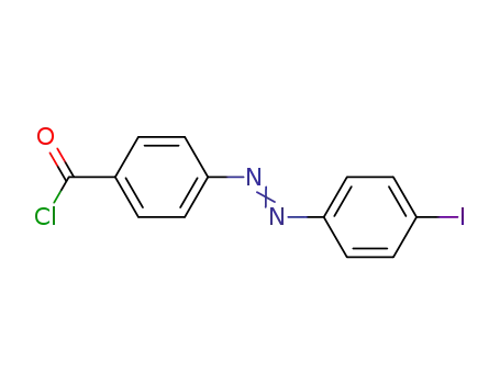 4-(4-iodo-phenylazo)-benzoyl chloride