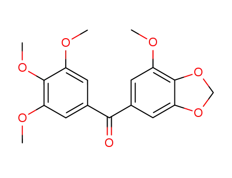 3,4,5,3'-tetramethoxy-4',5'-methylenedioxy-benzophenone