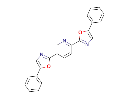Molecular Structure of 40875-87-4 (2,5-bis-(5-phenyl-oxazol-2-yl)-pyridine)