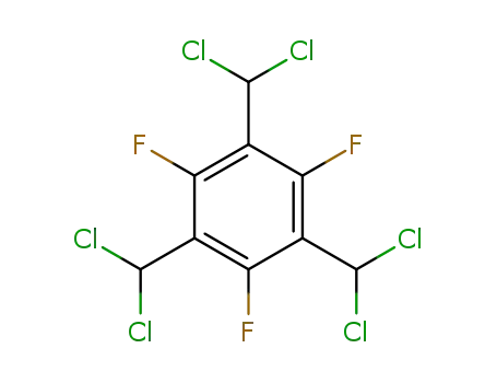 1,3,5-tris-dichloromethyl-2,4,6-trifluoro-benzene