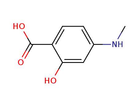 2-hydroxy-4-(methylamino)benzoic acid