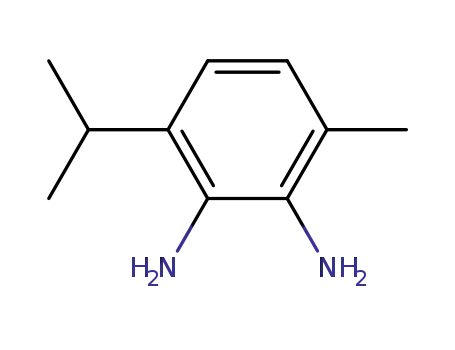 Molecular Structure of 4389-59-7 (p-Cymene-2,3-diamine  (8CI))