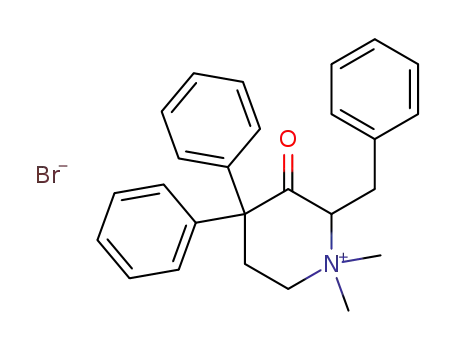 2-benzyl-1,1-dimethyl-3-oxo-4,4-diphenylpiperidinium