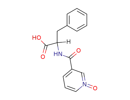<i>N</i>-(1-oxy-nicotinoyl)-<i>DL</i>-phenylalanine