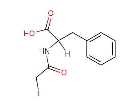 2-[(2-요오도아세틸)아미노]-3-페닐-프로판산