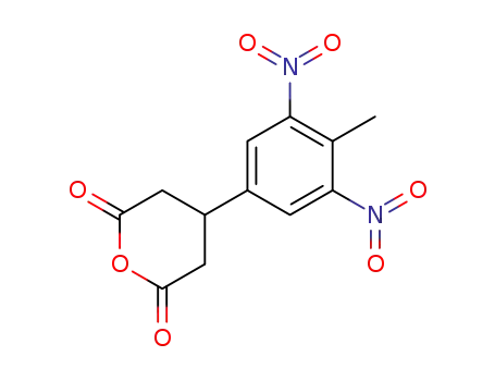 Molecular Structure of 861372-51-2 (3-(4-methyl-3,5-dinitro-phenyl)-glutaric acid-anhydride)