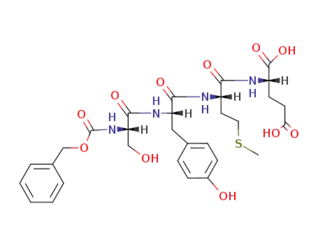 <i>N</i>-benzyloxycarbonyl-seryl=>tyrosyl=>methionyl=>glutamic acid