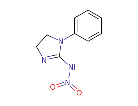 nitro-(1-phenyl-4,5-dihydro-1<i>H</i>-imidazol-2-yl)-amine