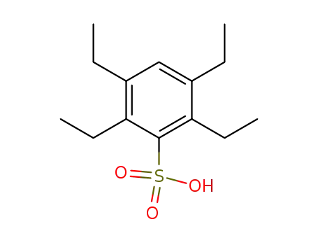 Molecular Structure of 4681-80-5 (2,3,5,6-tetraethyl-benzenesulfonic acid)