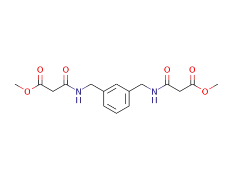 N-{3-[(2-Methoxycarbonyl-acetylamino)-methyl]-benzyl}-malonamic acid methyl ester