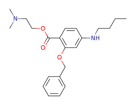 2-dimethylaminoethyl 4-(butylamino)-2-(phenylmethoxy)benzoate