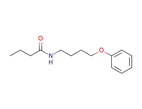 Molecular Structure of 101775-95-5 (<i>N</i>-(4-phenoxy-butyl)-butyramide)