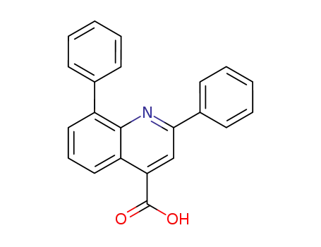2,8-diphenyl-quinoline-4-carboxylic acid